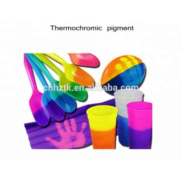 Thermochromes Pigment, wärmeempfindliches Pigment